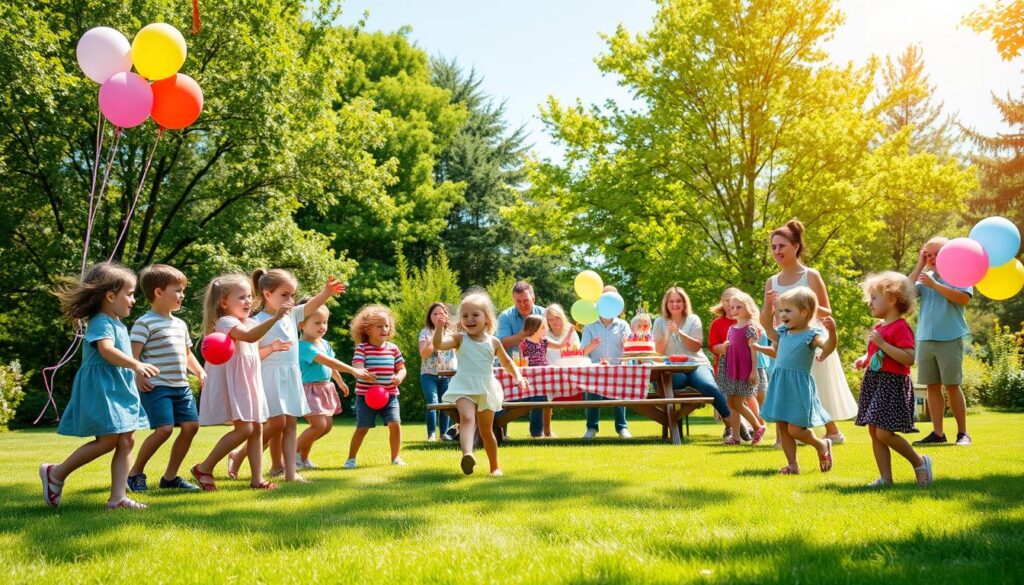 outdoor birthday party games for preschoolers