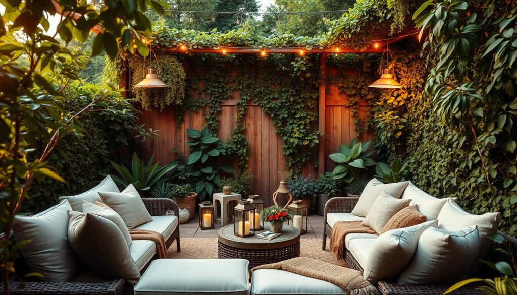 Cozy Outdoor Space Layout