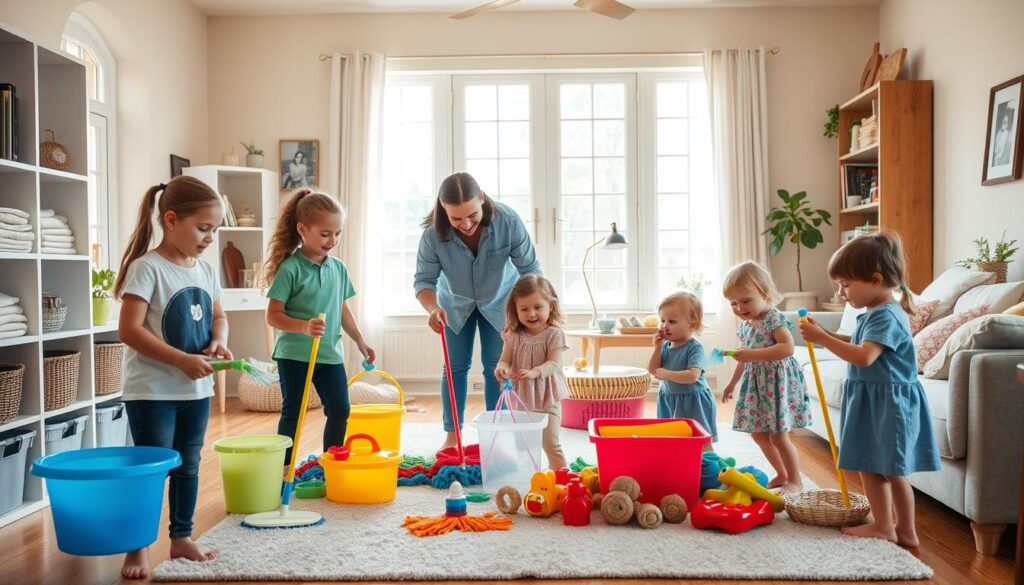 Family Involvement in Cleaning