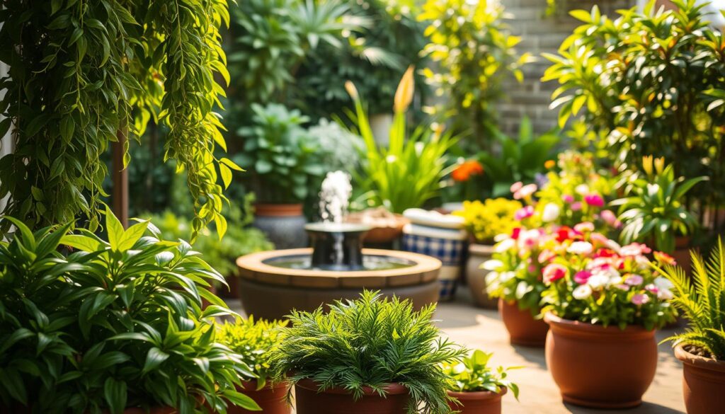 Greenery in Outdoor Space