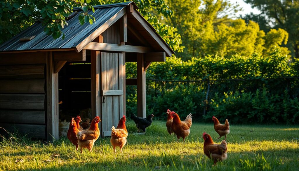 backyard chicken coop