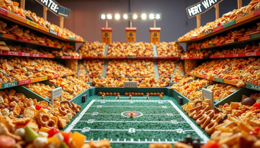 snack stadium setup